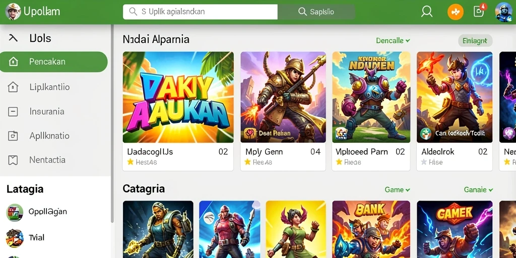 Pengguna sedang menikmati fitur bonus yang menarik.