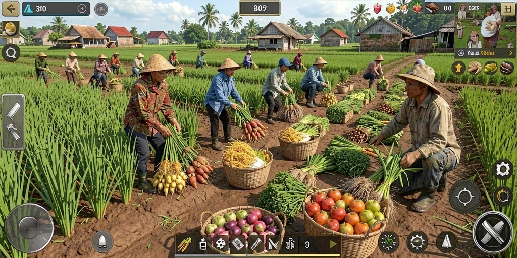 Screenshot menunjukkan mode multiplayer yang seru dengan teman.