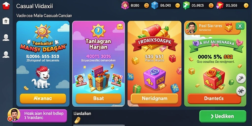 Hadiah menarik menanti Anda setiap saat.