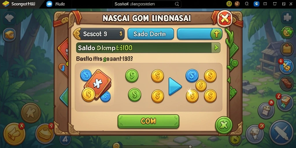 Screenshot menampilkan aksi seru saat melewati level.