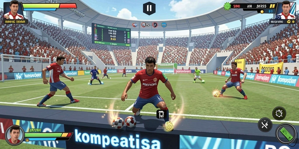 Level yang penuh tantangan dan pengalaman bermain yang mendebarkan.
